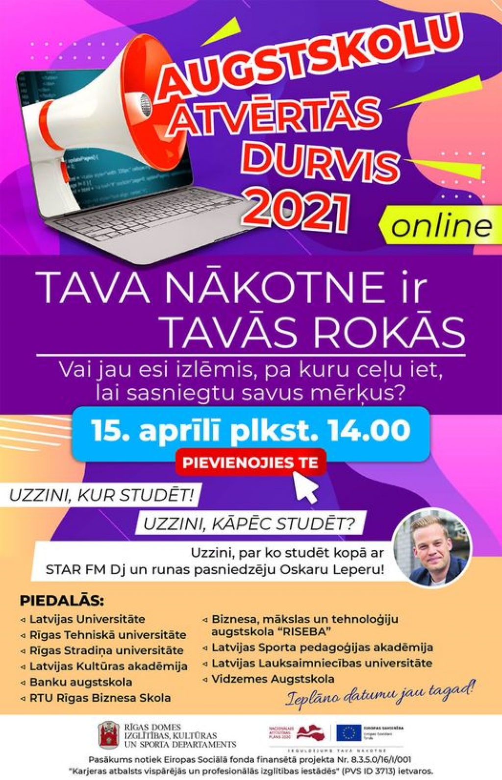 Augstskolu atvērtās durvis